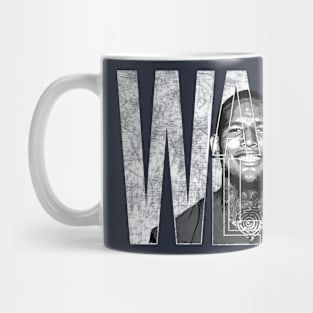 waller typography Mug